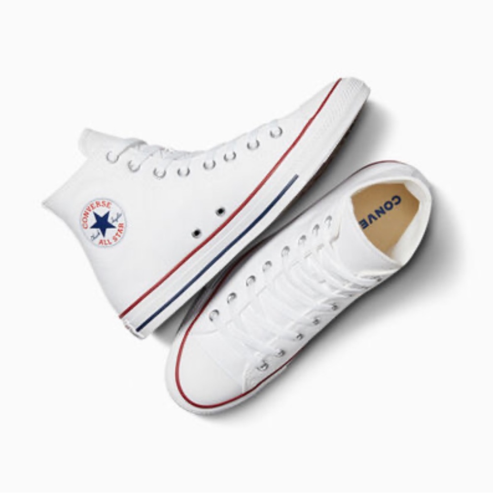 Converse Chuck Taylor All Star Hi Sneaker Optic White - M8, W10